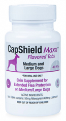 CapShield Maxx Flea Protection Flavored Tablets for Dogs - 46-90 lbs (6 tabs) - Flea & Tick 8