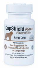CapShield Maxx Flea Protection Flavored Tablets for Dogs - 91-132 lbs (6 tabs) - Flea & Tick 5