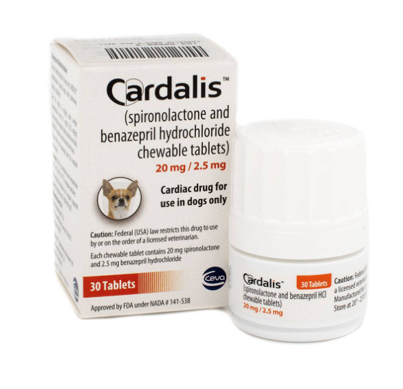 Cardalis 20mg/2.5mg Chewable Tablets for Dogs | HardyPaw
