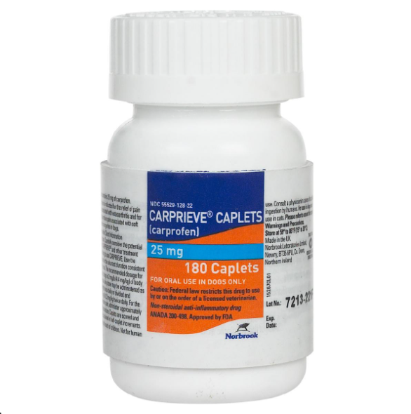 Carprieve 25mg Caplets