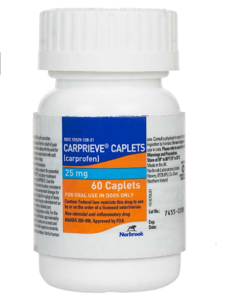 Carprieve 25mg Caplets