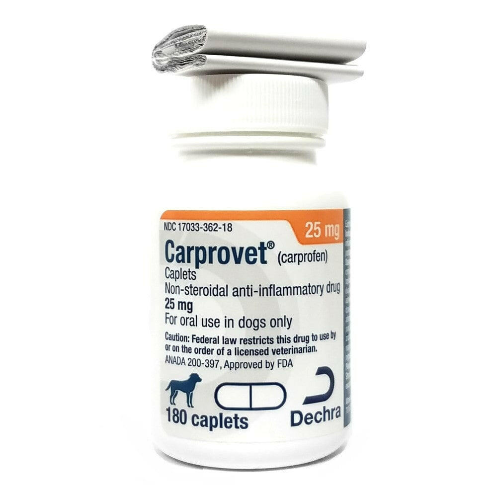 Dechra Carprovet Carprofen Caplets for Dogs, 25mg