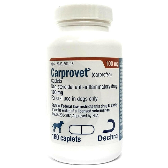 Carprovet (Carprofen) Caplets, 100mg