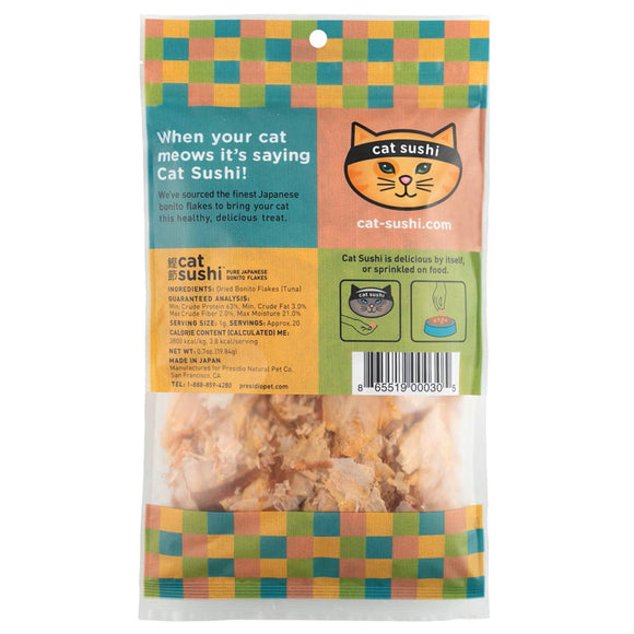Cat Sushi Pure Japanese Bonito Flakes Treats for Cats