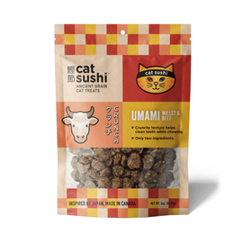 Cat Sushi Umami Millet & Beef Crunchy Cat Treats (2 oz) - Cat Treats 1
