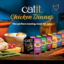 Catit Chicken Dinner with Salmon & Carrot Wet Cat Food (2.8 oz) - Cat Food 8