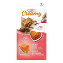 Catit Creamy Lickable Cat Treats 0.5-oz tubes - Salmon / Pack of 12 - Cat Treats 3