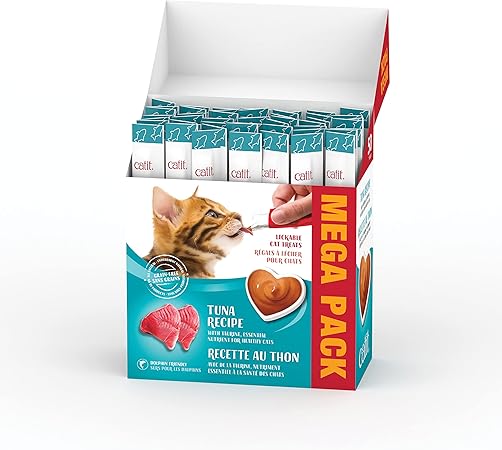 Catit Creamy Lickable Cat Treats 0.5-oz tubes - Cat Treats 16