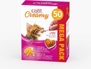 Catit Creamy Lickable Cat Treats 0.5-oz tubes - Chicken & Shrimp / Pack of 50 - Cat Treats 23