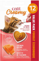 Catit Creamy Lickable Cat Treats 0.5-oz tubes - Salmon / Pack of 12 - Cat Treats 21