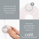 Catit Fresh & Clear Stainless Steel Cat Water Fountain (64 fl. oz.) - Cat Bowls & Feeders 5