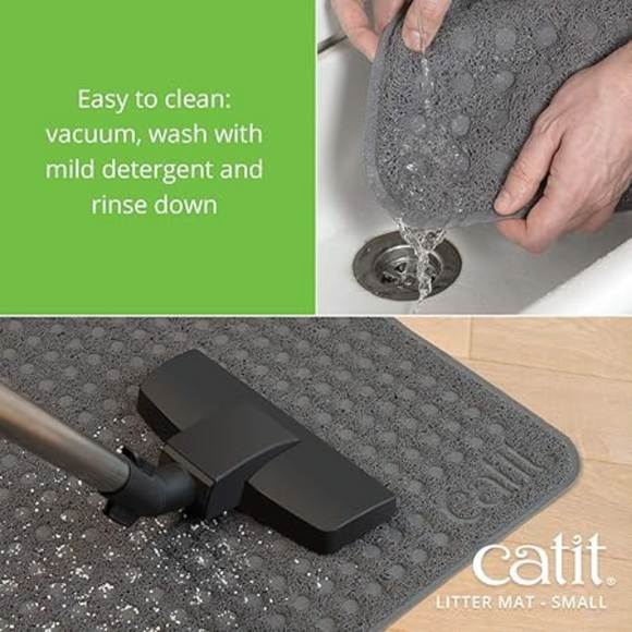 Catit Non-slip Litter Mat For Cats - Cat Litter Box Mats 4