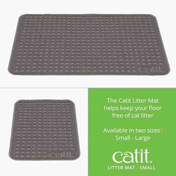 Catit Non-slip Litter Mat For Cats - Cat Litter Box Mats 3