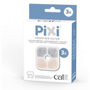 Catit PIXI Drinking Fountain Replacement Filters – Triple Action Filtration - Pack of 3 - Cat Bowls & Feeders 1