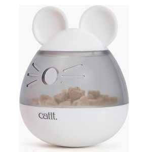 Catit PIXI Mouse Shape Treat Dispenser for Cats - Cat Bowls & Feeders 1