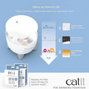 Catit PIXI Smart Drinking Water Fountain For Cats - Cat Bowls & Feeders 5