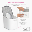 Catit PIXI Top-Entry Cat Litter Box (Gray) - Cat Litter Boxes 6