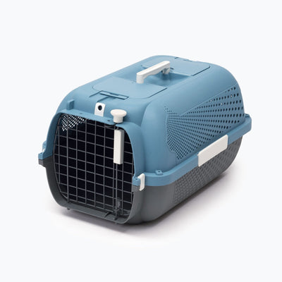 Catit Profile Voyager Carrier - Small / Blue-Gray - Pet Carrier & Crate Accessories 1