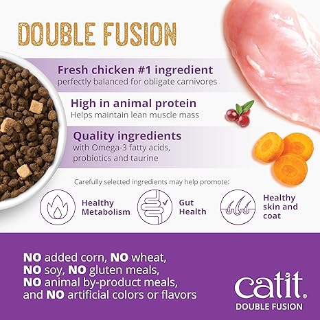 Catit Recipes Double Fusion Cat Food - Cat Food 11