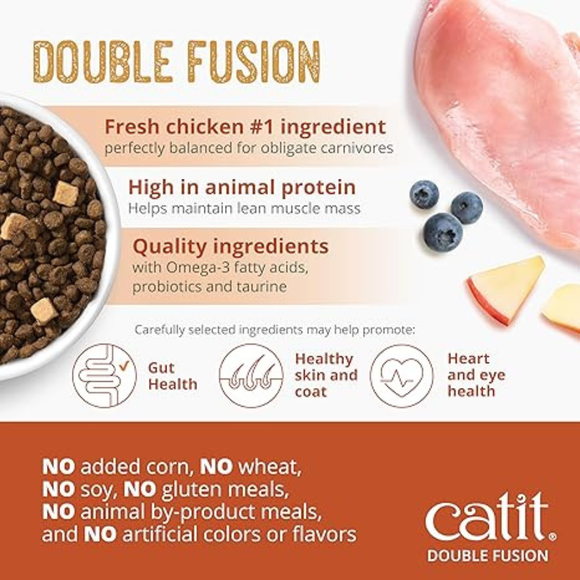 Catit Recipes Double Fusion Cat Food - Cat Food 19