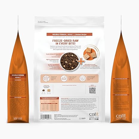 Catit Recipes Double Fusion Cat Food - Cat Food 16