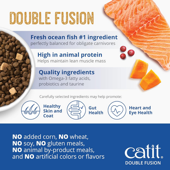 Catit Recipes Double Fusion Cat Food - Cat Food 4
