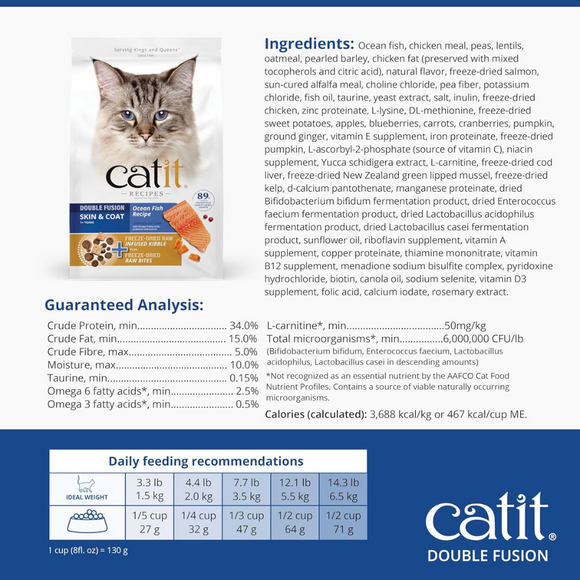 Catit Recipes Double Fusion Cat Food - Cat Food 5