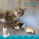 Catstages Banana Cat Dental Chew Toy with Catnip