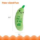 Catstages Crunchy Pickle Kicker Plush Cat Toy with Catnip - Plush Toy 5