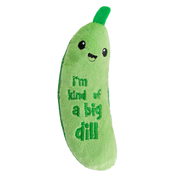 Catstages Crunchy Pickle Kicker Plush Cat Toy with Catnip - Plush Toy 1