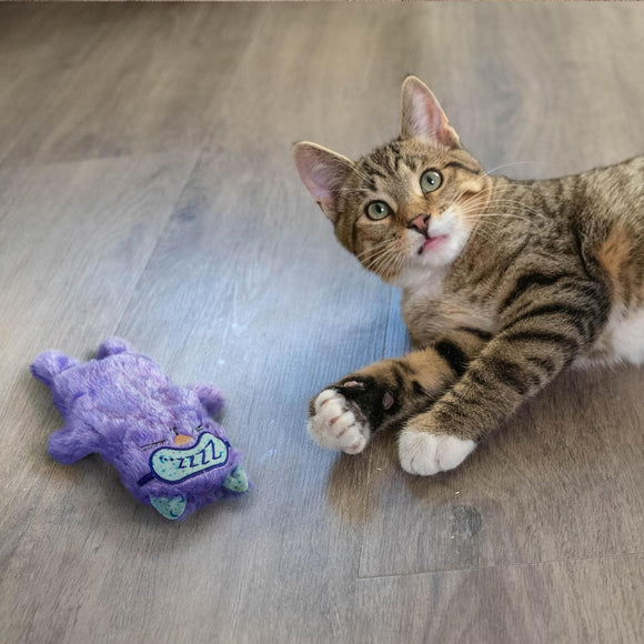 Catstages Purr Pillow Plush Cat Toy Violet - Cat Toys 7