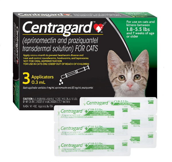 Centragard Small Cats 1.8-5.5 lb