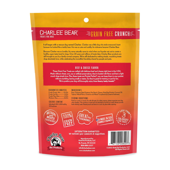Charlee Bear Grain Free Crunch Dog Treats (8 oz) - Dog Treats 11