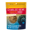 Charlee Bear Grain Free Crunch Dog Treats (8 oz) - Bacon & Blueberry - Dog Treats 3