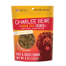 Charlee Bear Grain Free Crunch Dog Treats (8 oz) - Beef Liver & Cheese - Dog Treats 10