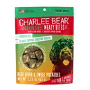 Charlee Bear Meaty Bites Dog Treats (2.25 oz) - Beef Liver & Sweet Potatoes - Dog Treats 7