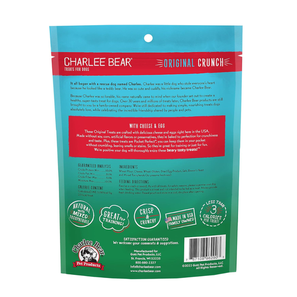 Charlee Bear Original Crunch Dog Treats - Dog Treats 12