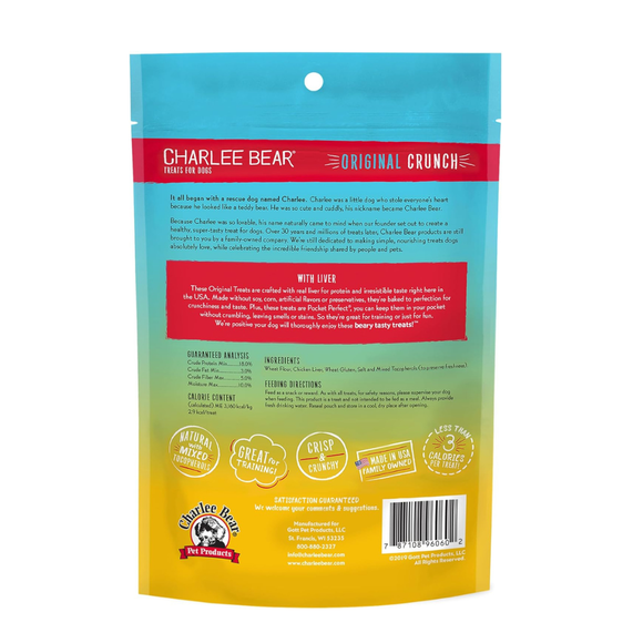 Charlee Bear Original Crunch Dog Treats - Dog Treats 17