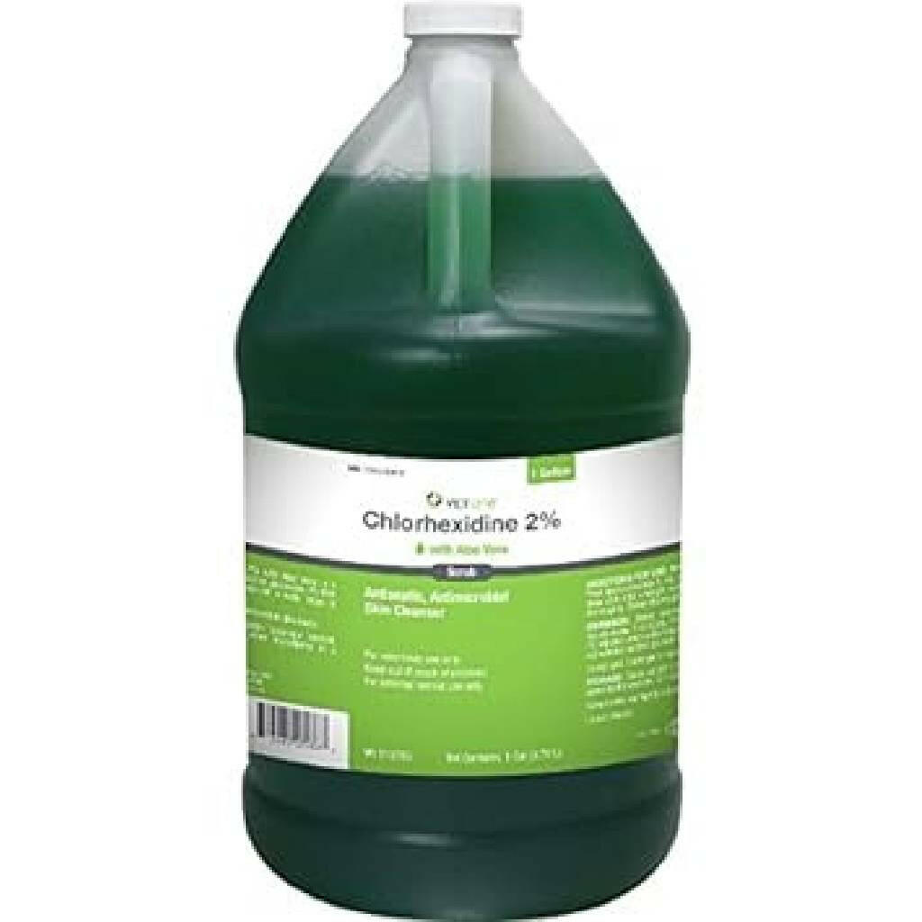 VetOne Chlorhexidine 2% Scrub with Aloe Vera for Animals