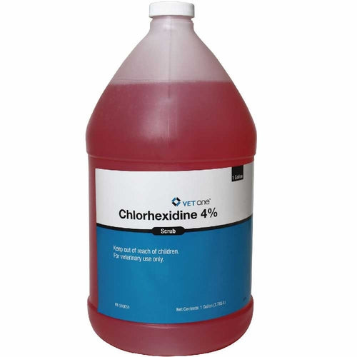 Chlorhexiderm Maxi Scrub 4% For Dogs, Cats & Horses (gallon), (Manufacturer may vary)