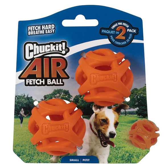 Chuckit! Breathe Air Fetch Ball Toy For Dogs - Small (2 pack) - Dog Toys 10