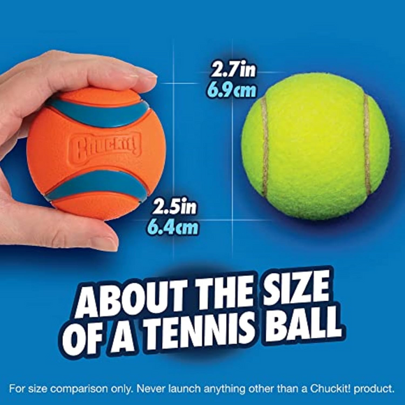 Chuckit! Bucket with 8 Medium Balls Toy For Dogs -Ultra - Dog Toys 3
