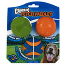 Chuckit! Fetch Medley Variety Triple Pack Medium - Erratic & Strato & Ultra Squeaker - Dog Toys 2