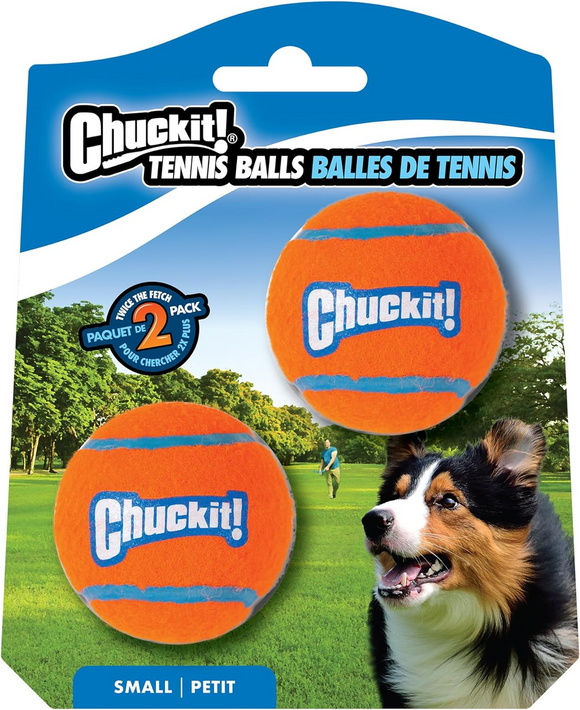 Chuckit! Tennis Ball Toy for Dogs - Small (2 pack) - Dog Toys 1