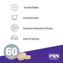 CitraVet Potassium Citrate Tablets For Dogs & Cats (60ct) - Kidney & Bladder Supplements 4