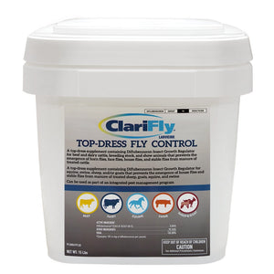 Clarifly Larvicide Top-Dress Fly Control for Horses & Livestock (15 lb)