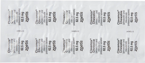 Clavamox (amoxicillin trihydrate/clavulanate potassium) Chewable Tablets 62.5mg - Pet Medicine 2