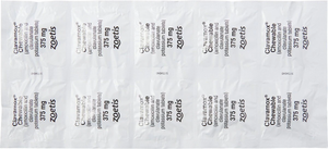 Clavamox (amoxicillin trihydrate/clavulanate potassium) Chewable Tablets 375mg - antibio 2