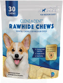 Clenz-a-dent Rawhide Chews for Dogs Dog Treats.