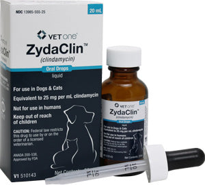 Clindamycin 25mg/ml Oral Drops (20ml) (Manufacturer may vary) - Pet Medicine 5